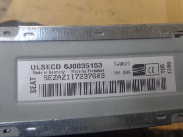 RADIO SEAT IBIZA 2010 - Vue 2